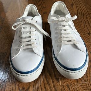 Paul Smith white leather sneakers